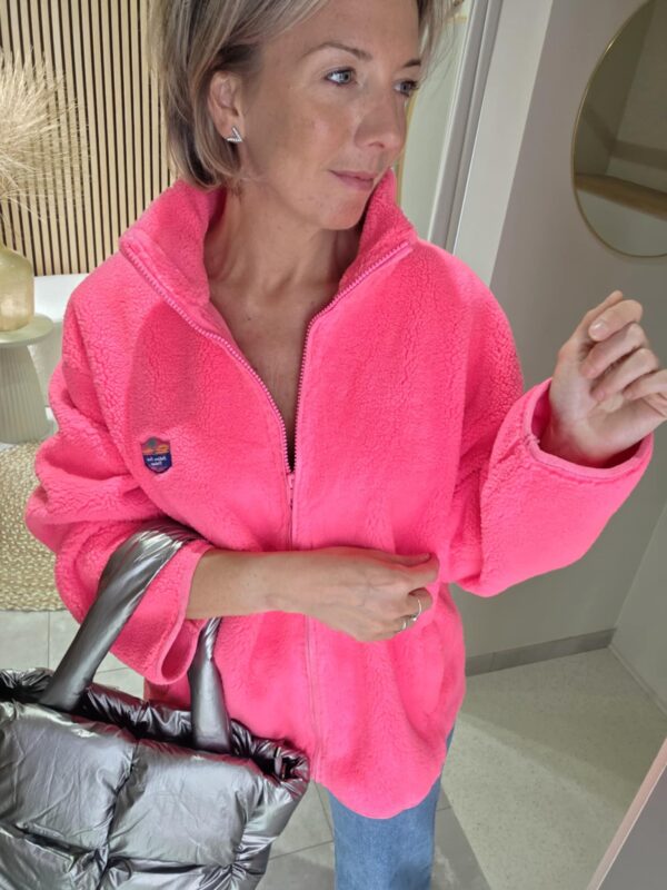 Gilet polaire - Rose Flash