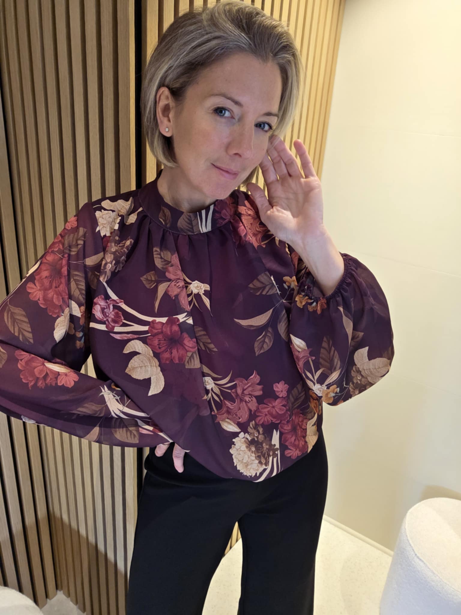 Blouse fleurie Fiona