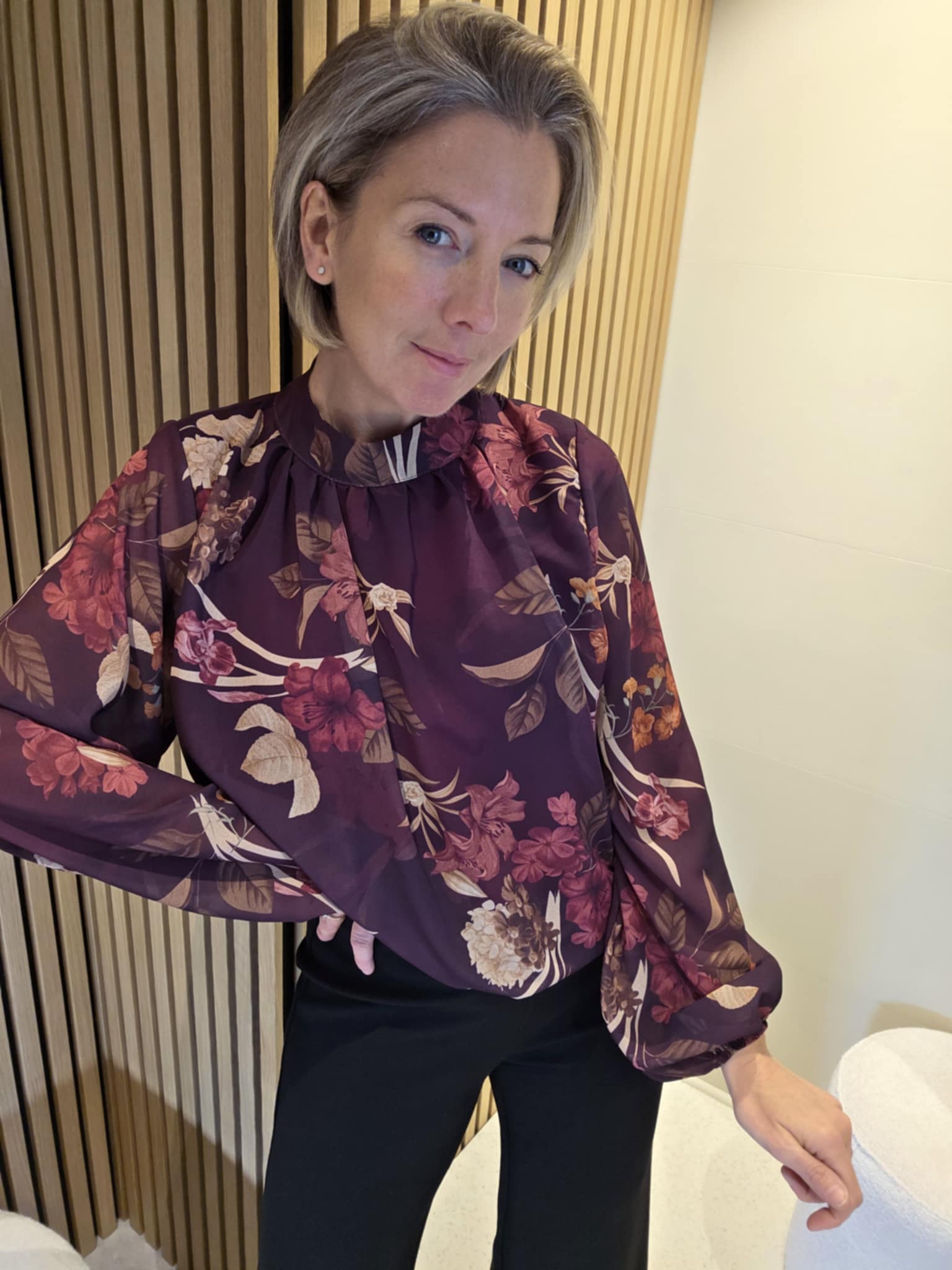 Blouse fleurie Fiona – Image 3