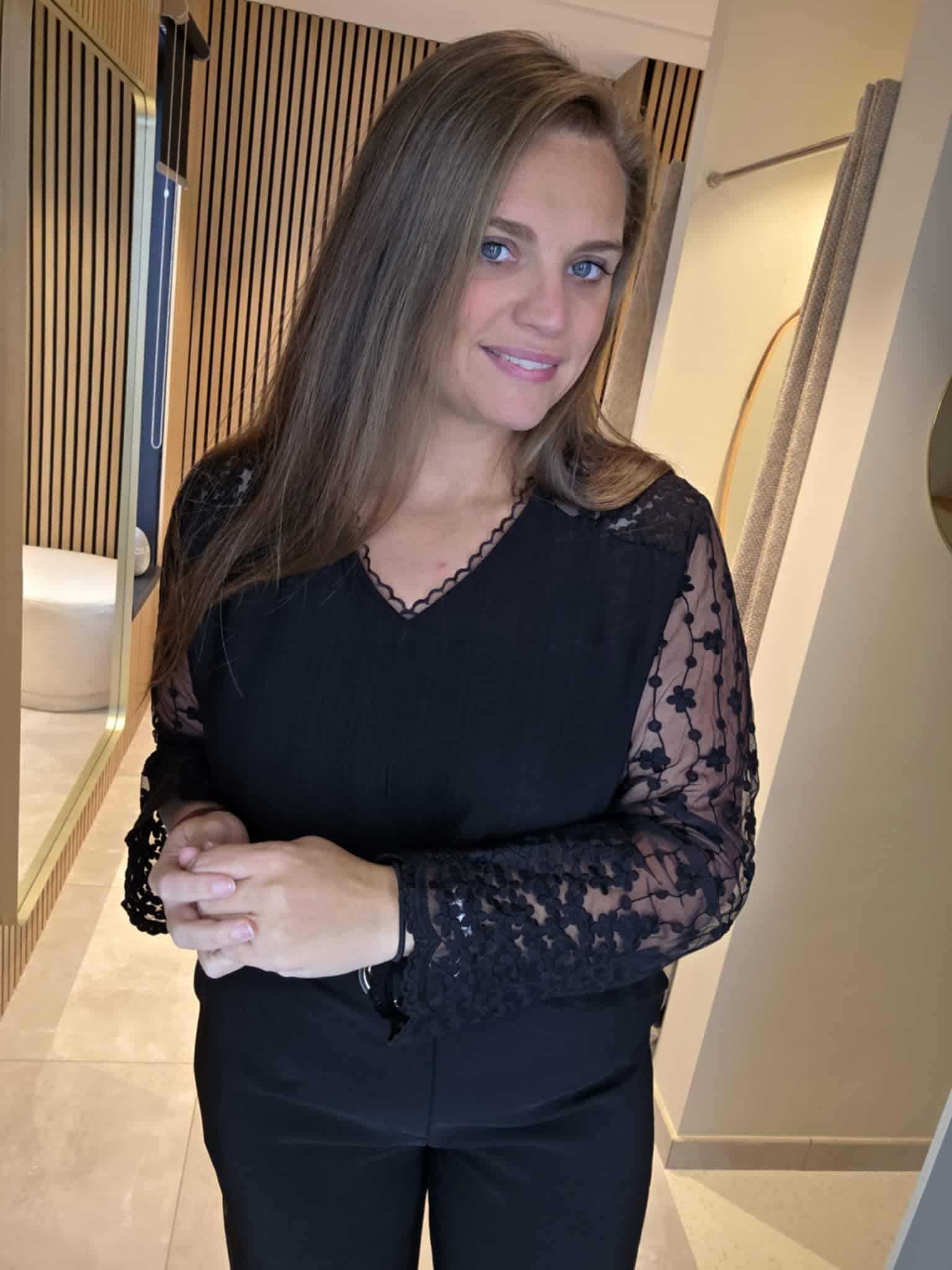 Lilie Plus - Blouse Kenzie - Noir – Image 4