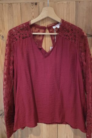 Lilie Plus - Blouse Kenzie - Bordeaux