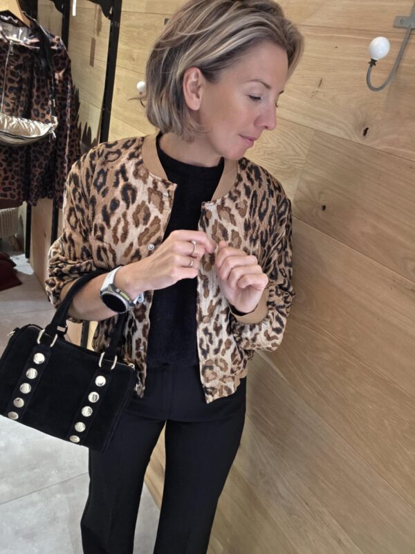 Bomber chic - Léopard