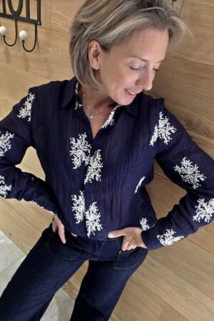 Chemisier Cheyenne - Bleu marine