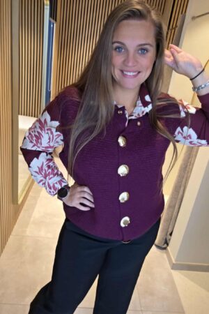 Lilie Plus - Gilet Prune