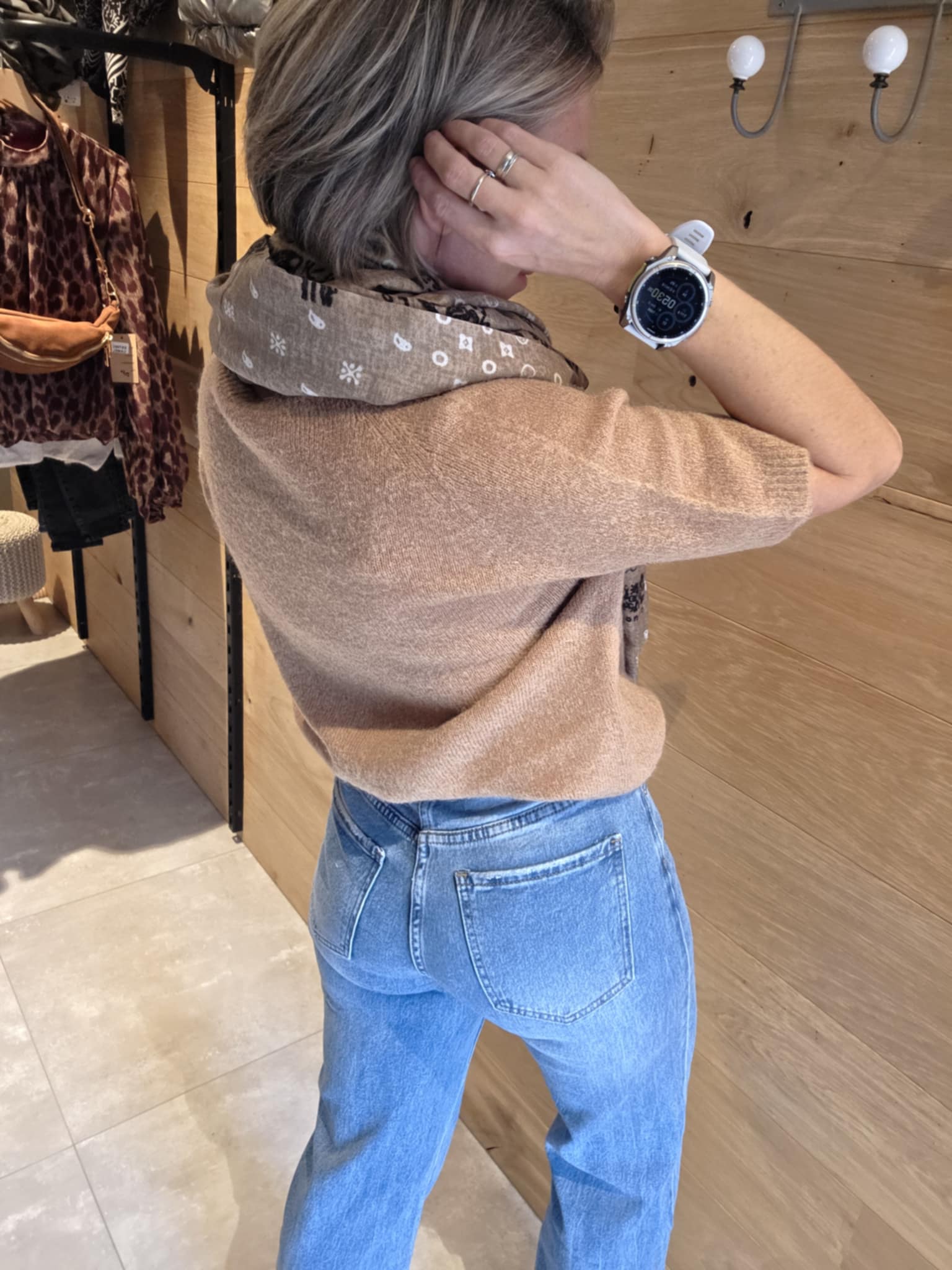 Jeans Wide Leg - Bleu – Image 3