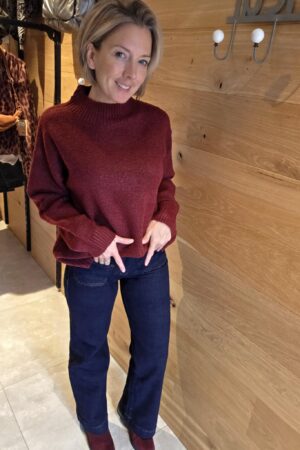 Jeans Wide Leg - Bleu Brut