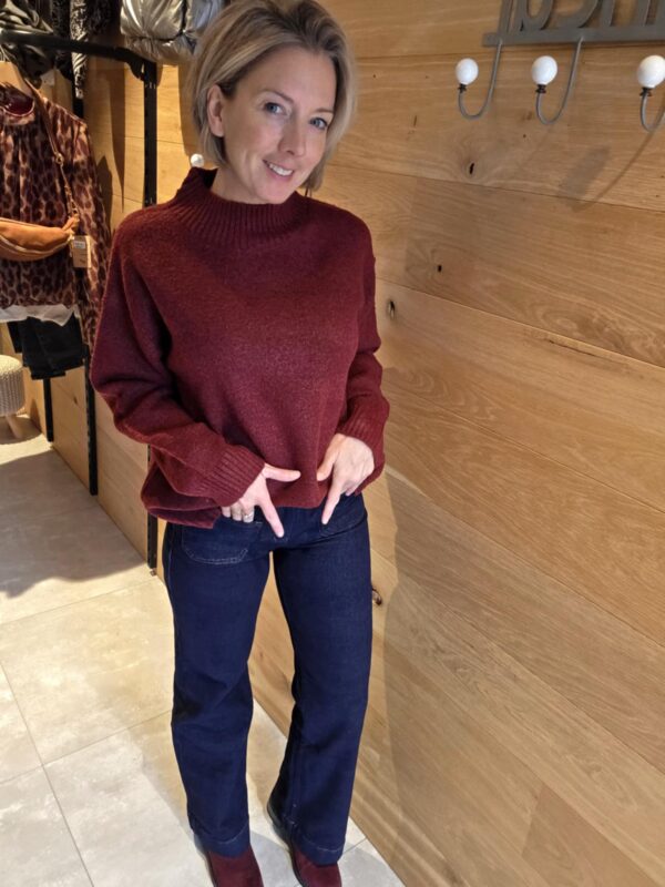 Pull Eve - Bordeaux – Image 5