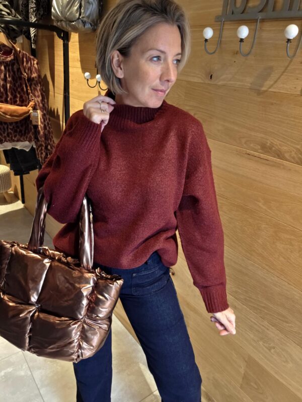 Pull Eve - Bordeaux