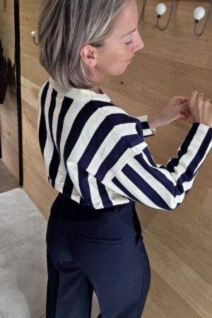 Pantalon classique - coupe droite - Bleu marine