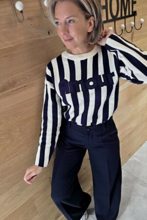 Pantalon classique - coupe droite - Bleu marine