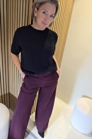 Pantalon Ernestine - Bordeaux