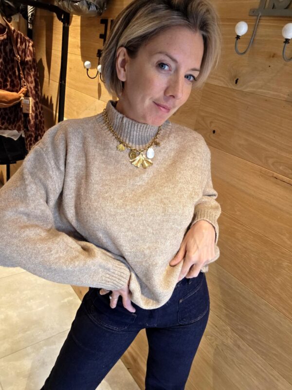 Pull Eve - Camel clair
