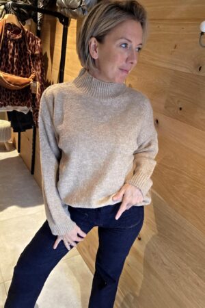 Pull Eve - Camel clair