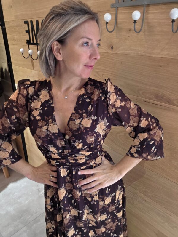 Robe longue Pia (S à 4XL)