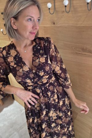 Robe longue Pia (S à 4XL)