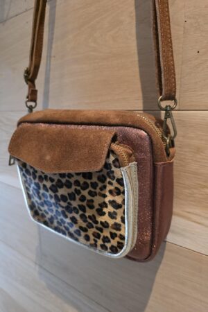 Sac Léopard - Camel