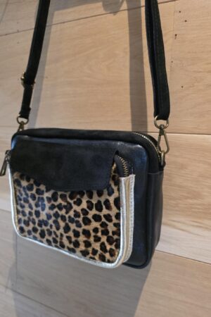 Sac Léopard - Noir