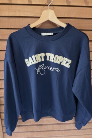 Sweat Saint-Tropez - Bleu marine