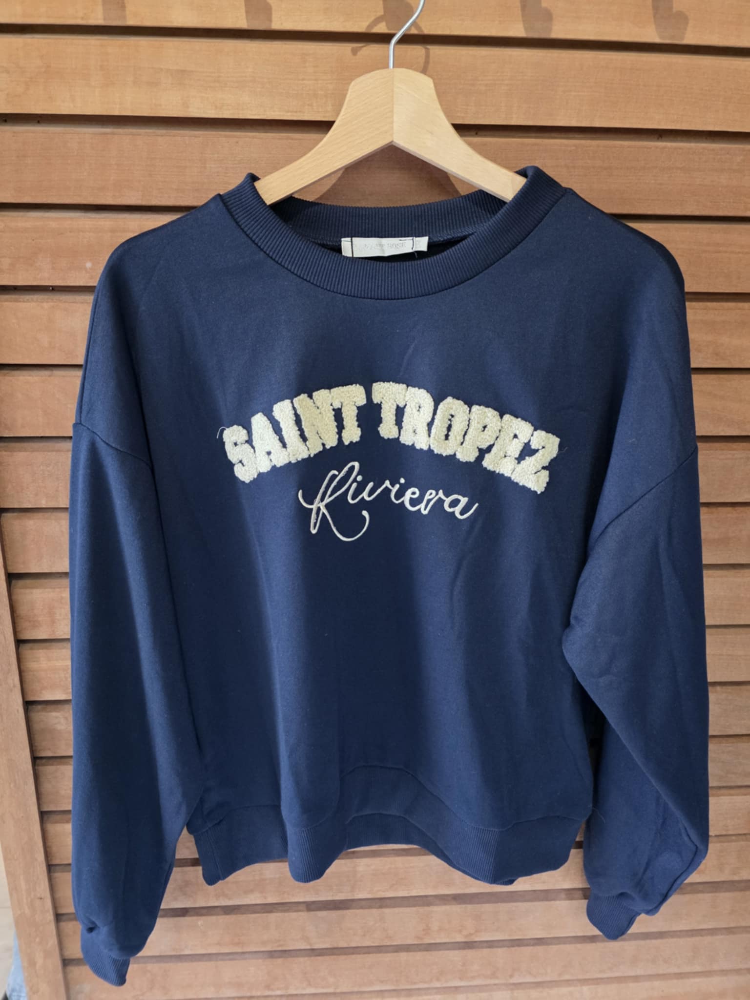 Sweat Saint-Tropez - Bleu marine – Image 2
