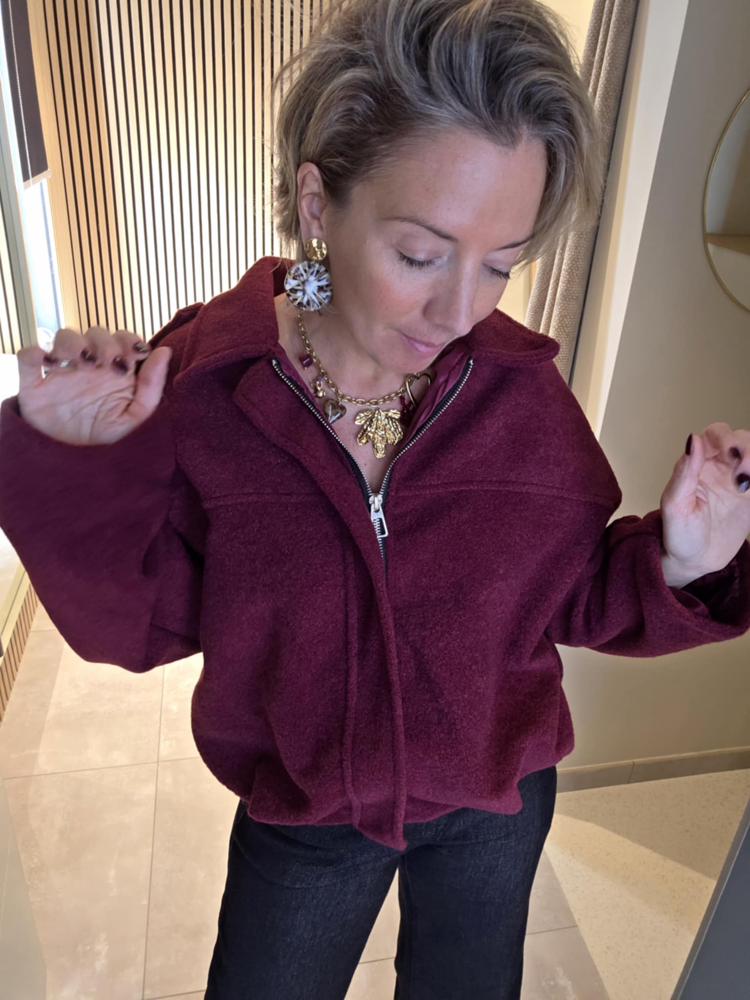 Veste Hermione - Bordeaux