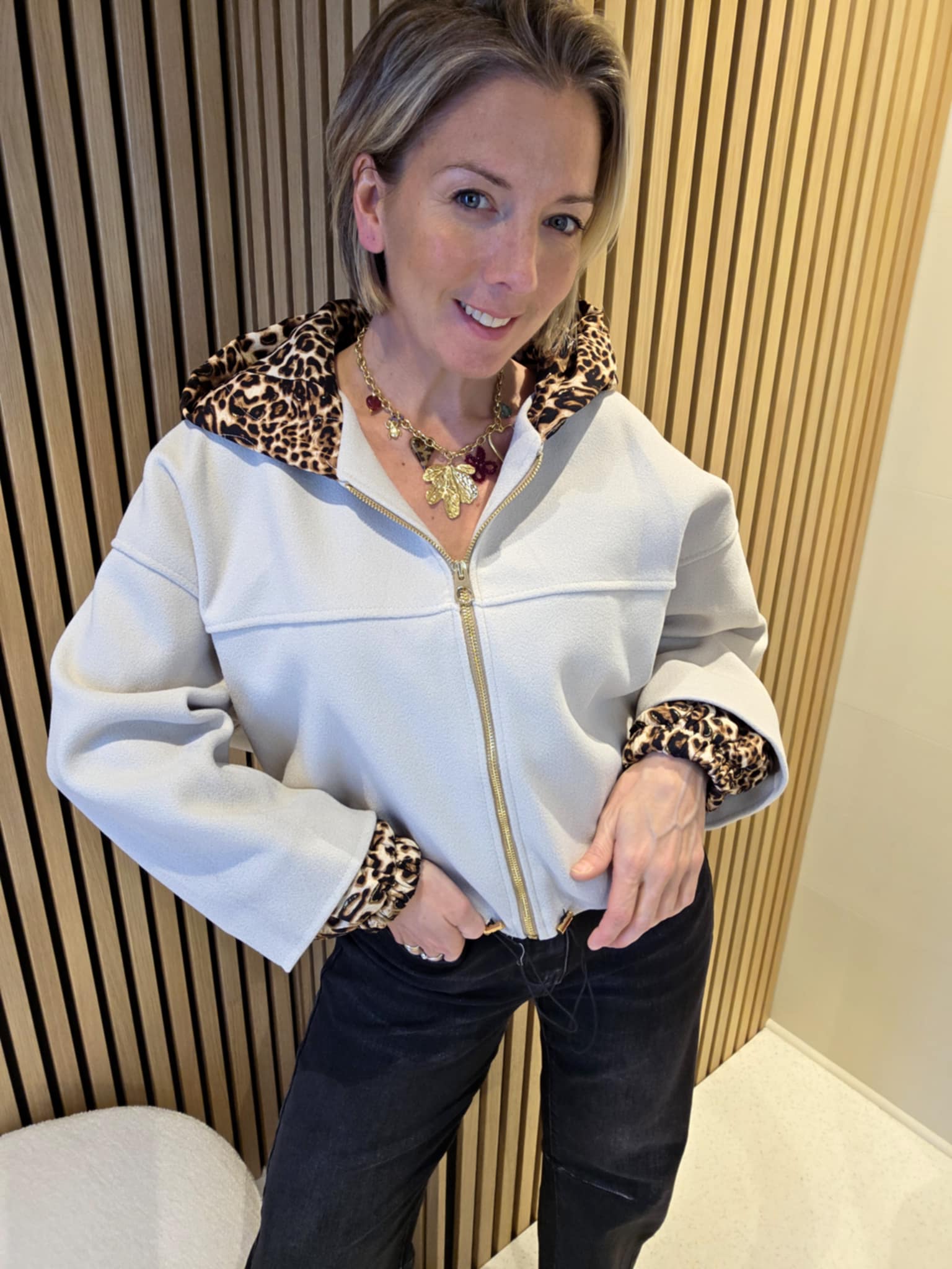 Veste Layla - Ecru – Image 4