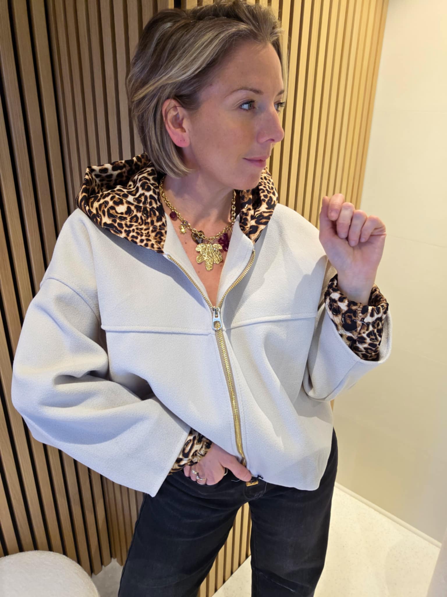 Veste Layla - Ecru – Image 3