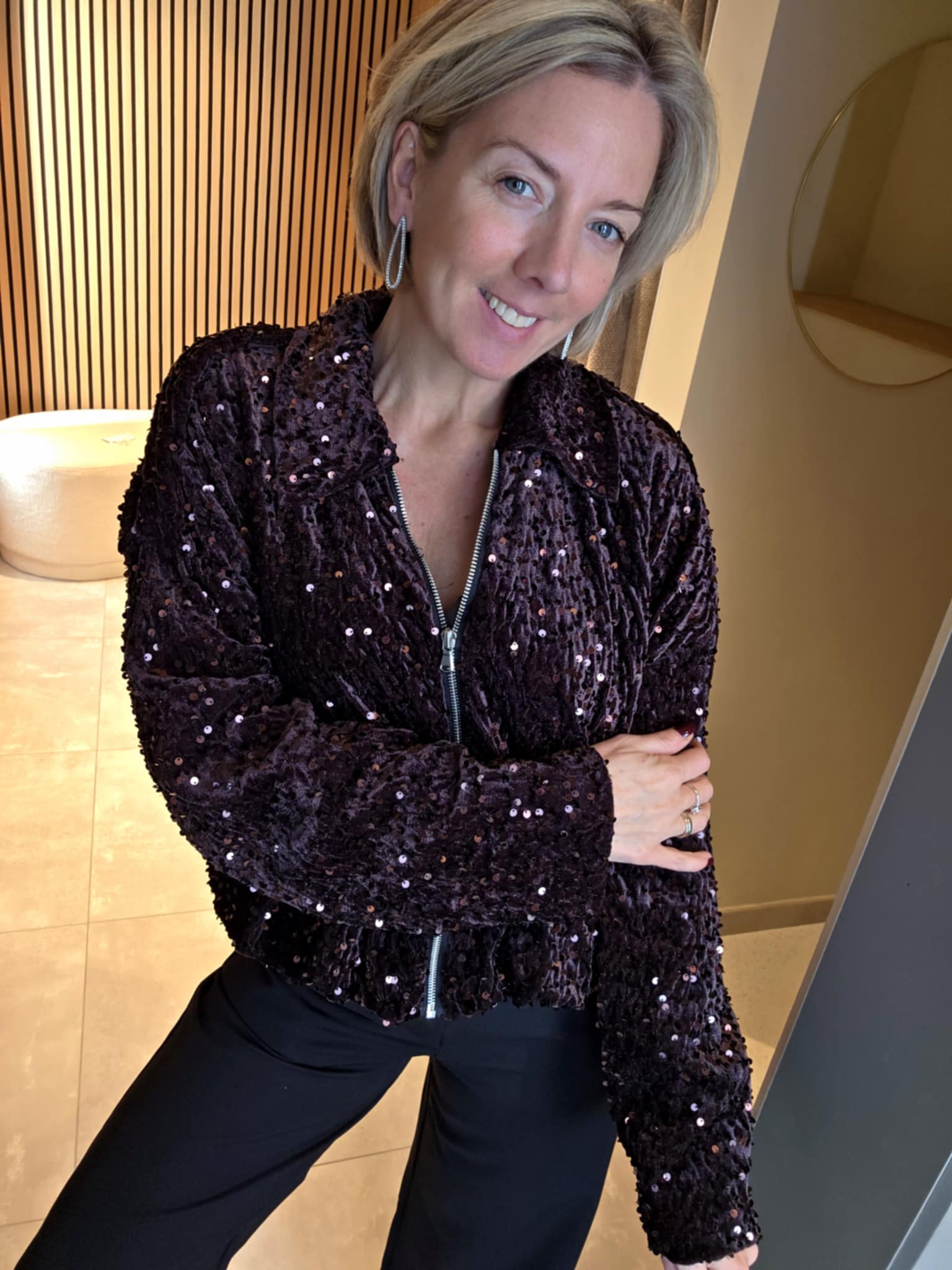 Bomber Amalia - Marron