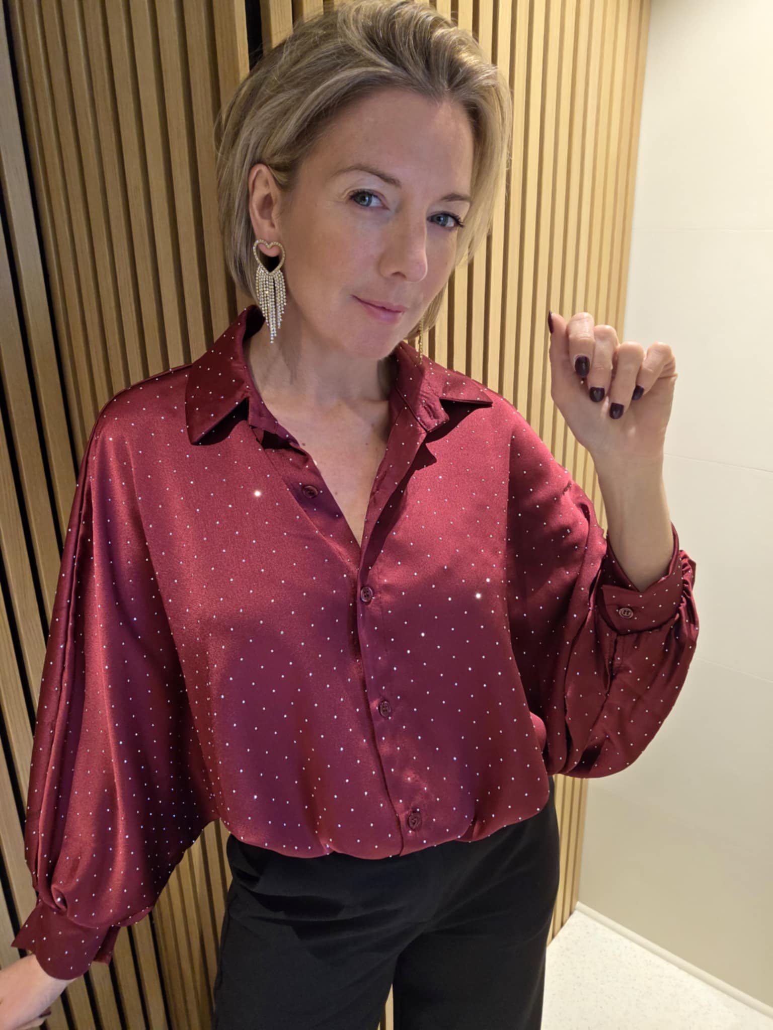 Chemise strass Birdy