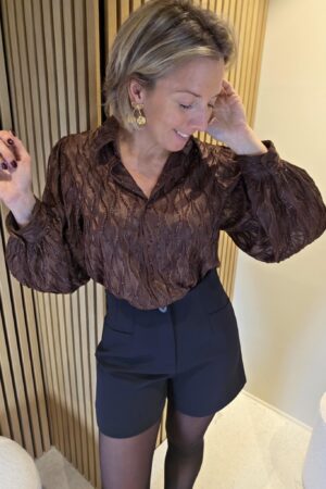 Chemisier Olga - Marron