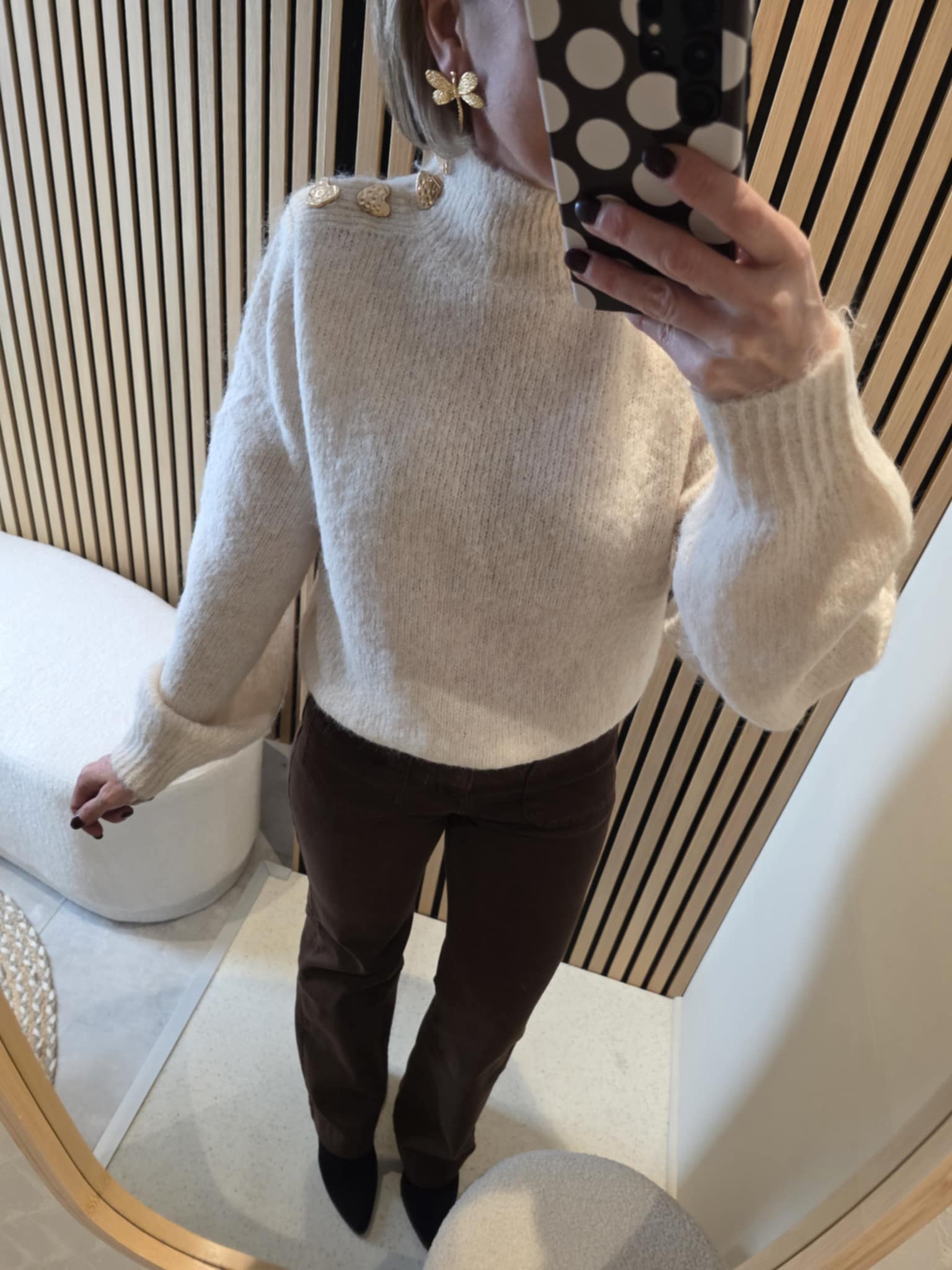 Pull Carry - Écru – Image 3