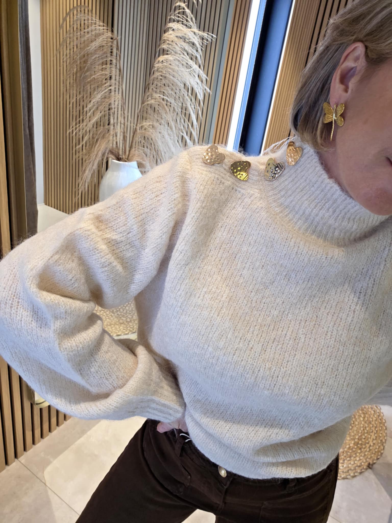 Pull Carry - Écru – Image 4