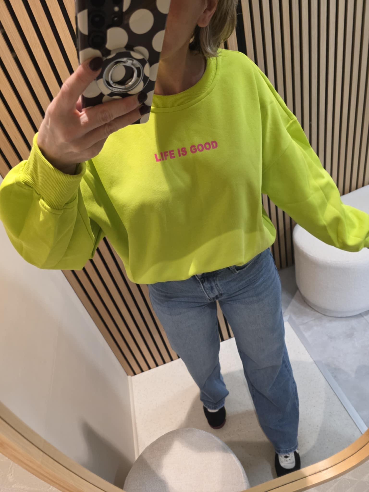 Sweat Life - Jaune peps