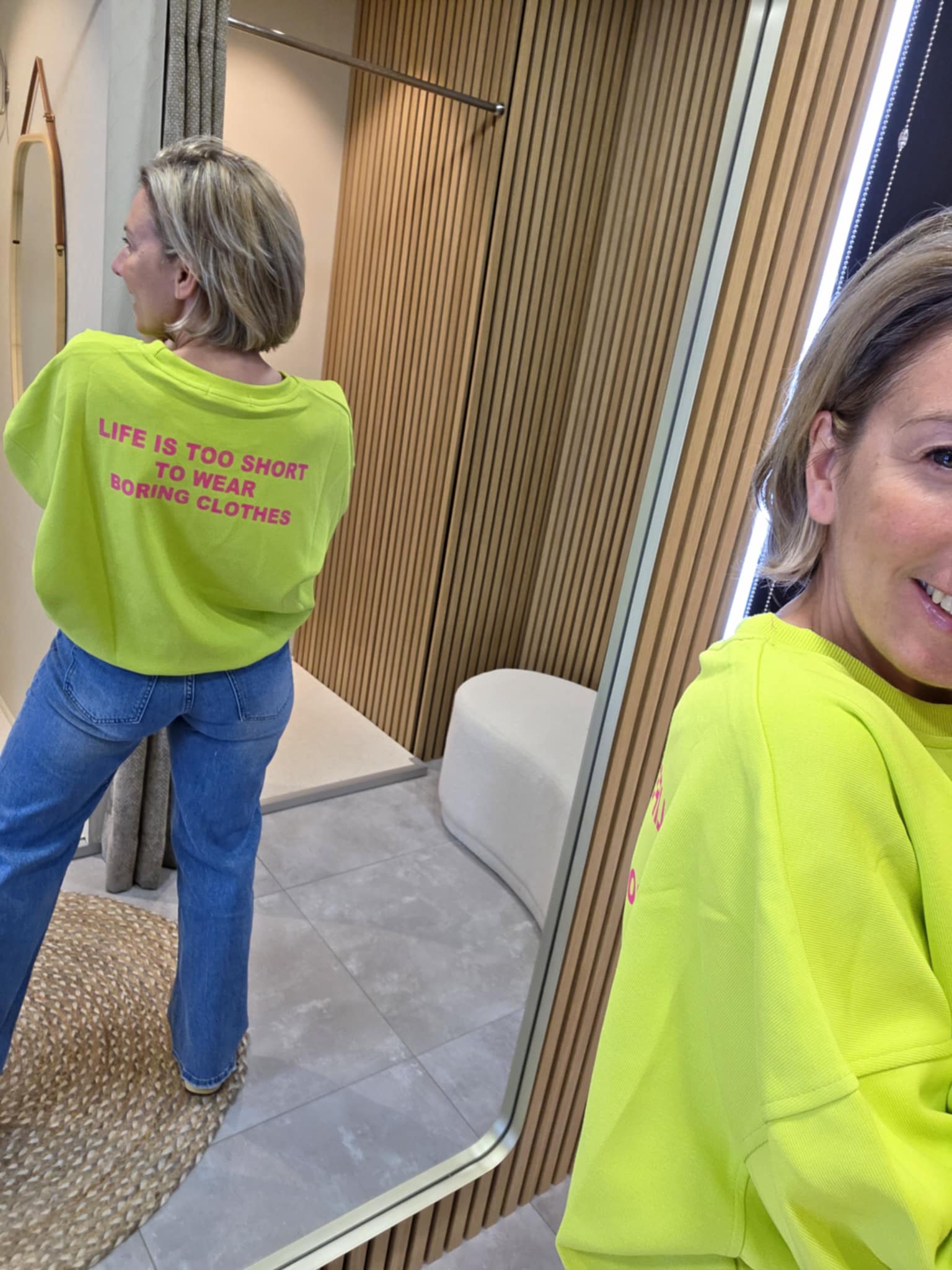 Sweat Life - Jaune peps – Image 3