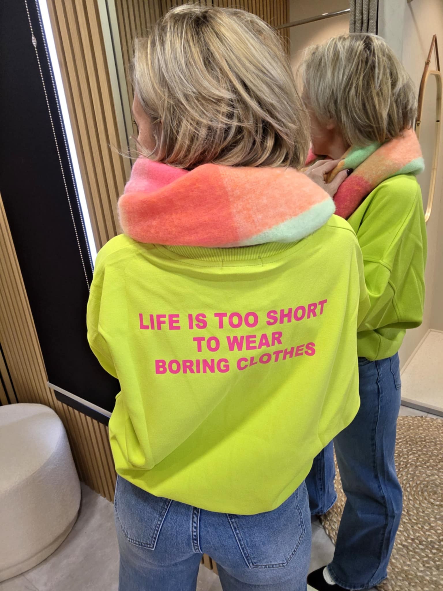 Sweat Life - Jaune peps – Image 4