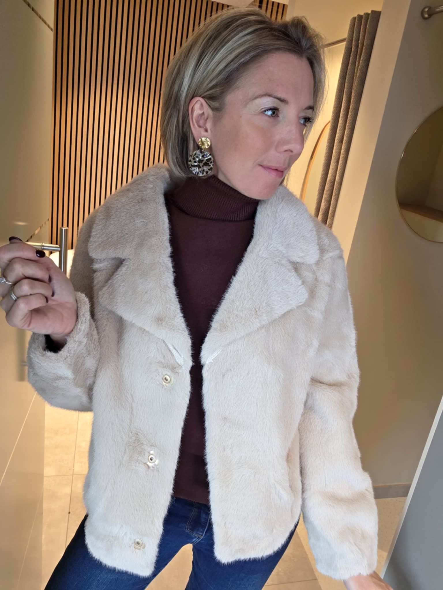 Veste Fanny - Beige – Image 2