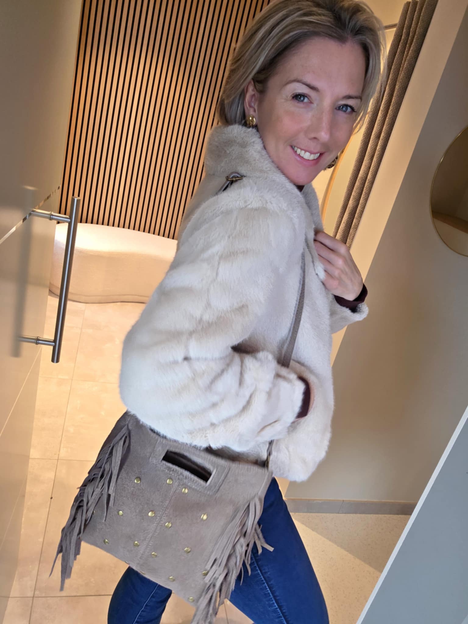 Veste Fanny - Beige – Image 3