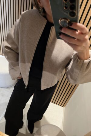 Veste Typhaine - Beige chiné