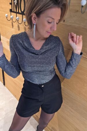 Blouse Isaora - Argenté