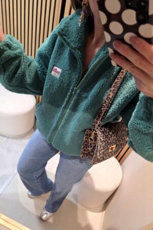 GILET Polar Zippé - Vert émeraude