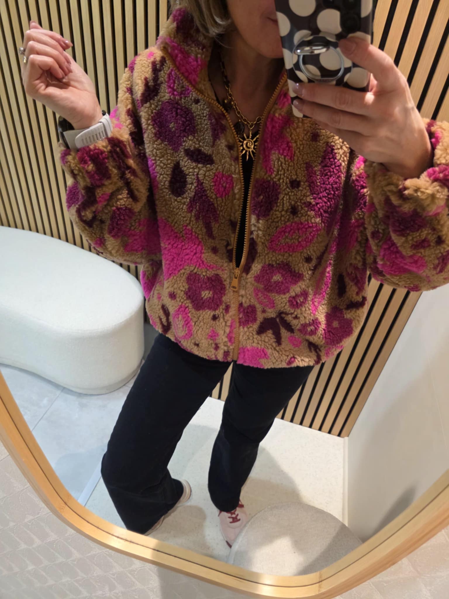 Polar Zippé - Camel/Rose