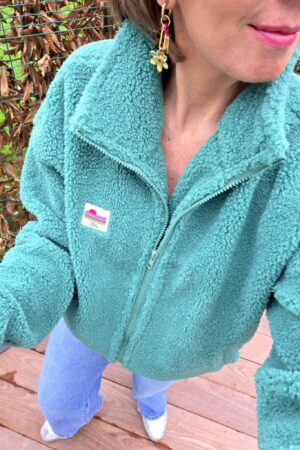 GILET Polar Zippé - Vert émeraude