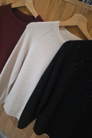 Pull Éclat - Bordeaux