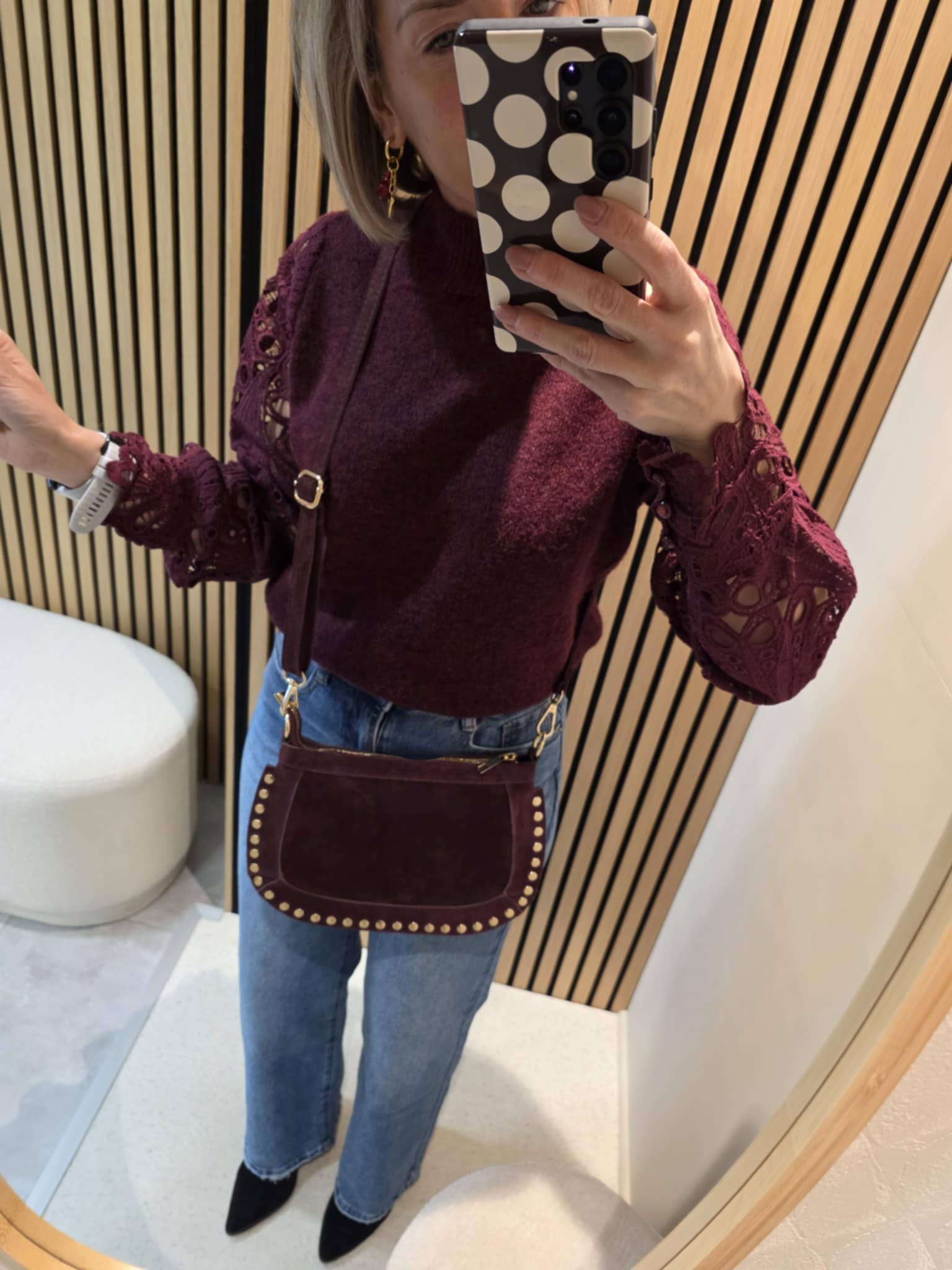 Pull Gaëline - Bordeaux – Image 3