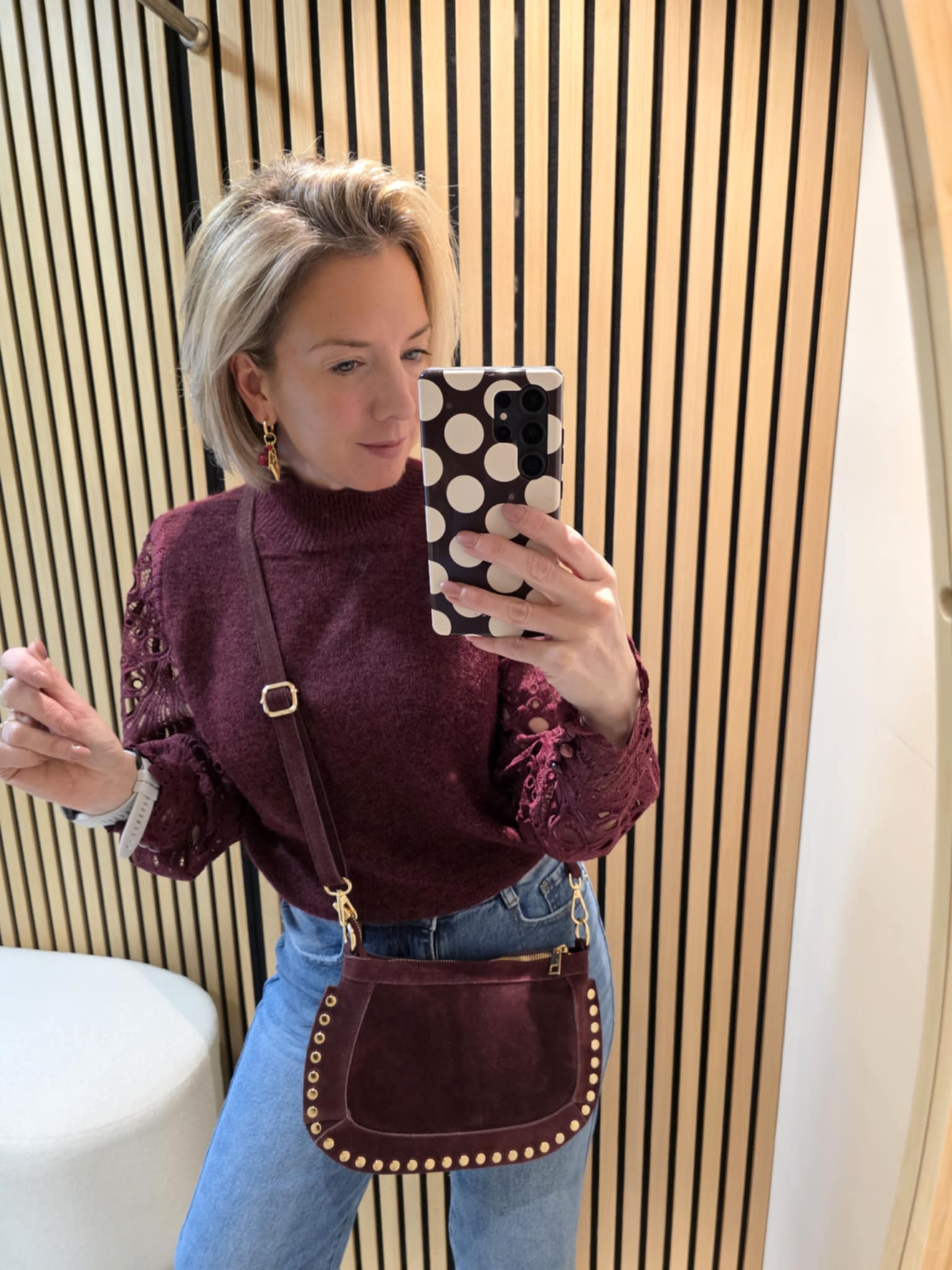 Pull Gaëline - Bordeaux – Image 4