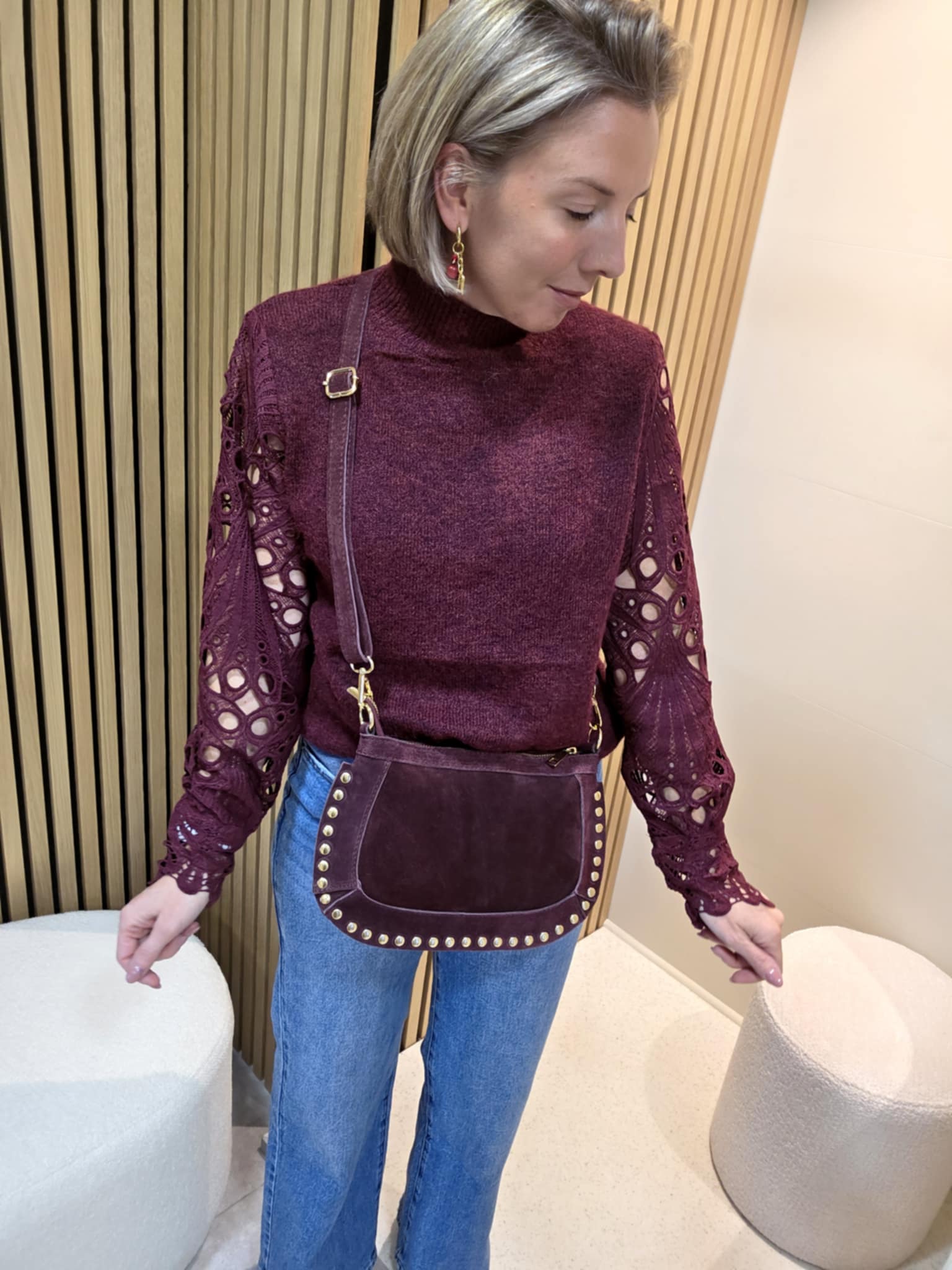 Pull Gaëline - Bordeaux