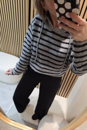 Pull rayé Gaëtanne - Gris