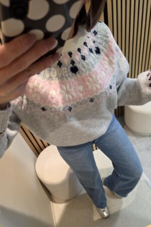 Pull Winter Love - Gris