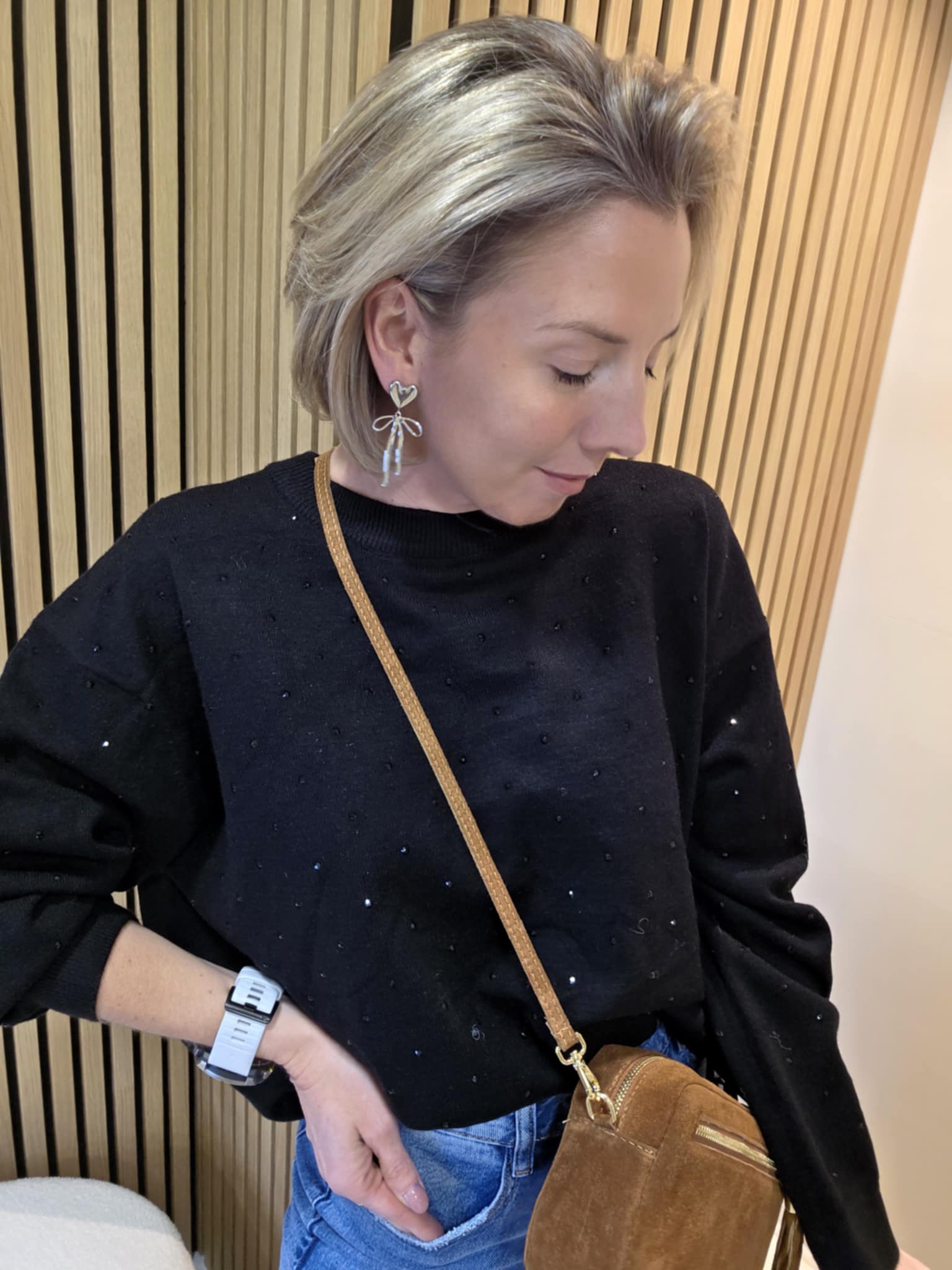 Pull Noir&Strass – Image 2