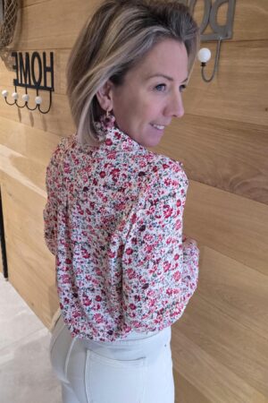 Chemisier fleuri Sophie