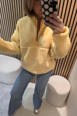 Sweat polaire - Jaune